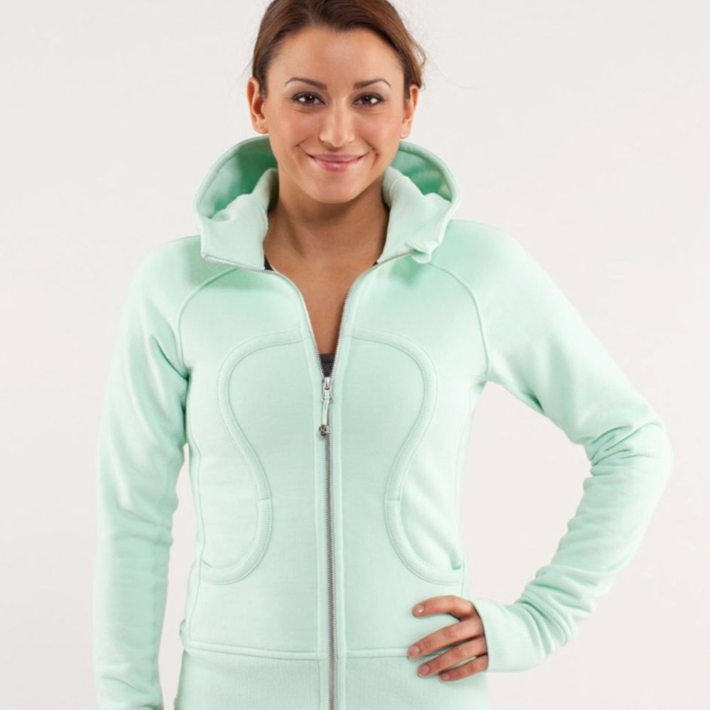Flash Sale 🌟Llulemon 4 Scuba Hoodie Mint Moment